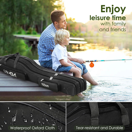Multi Layer Fishing Bag & Rod Carrier