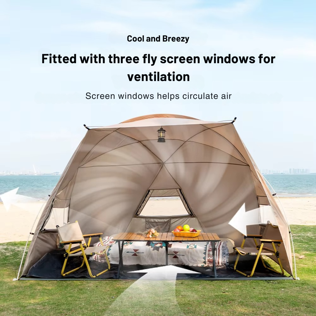 Family Weatherproof Outdoor Tent