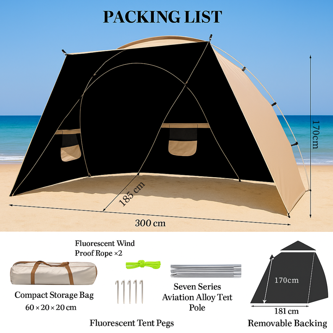 Family Weatherproof Outdoor Tent