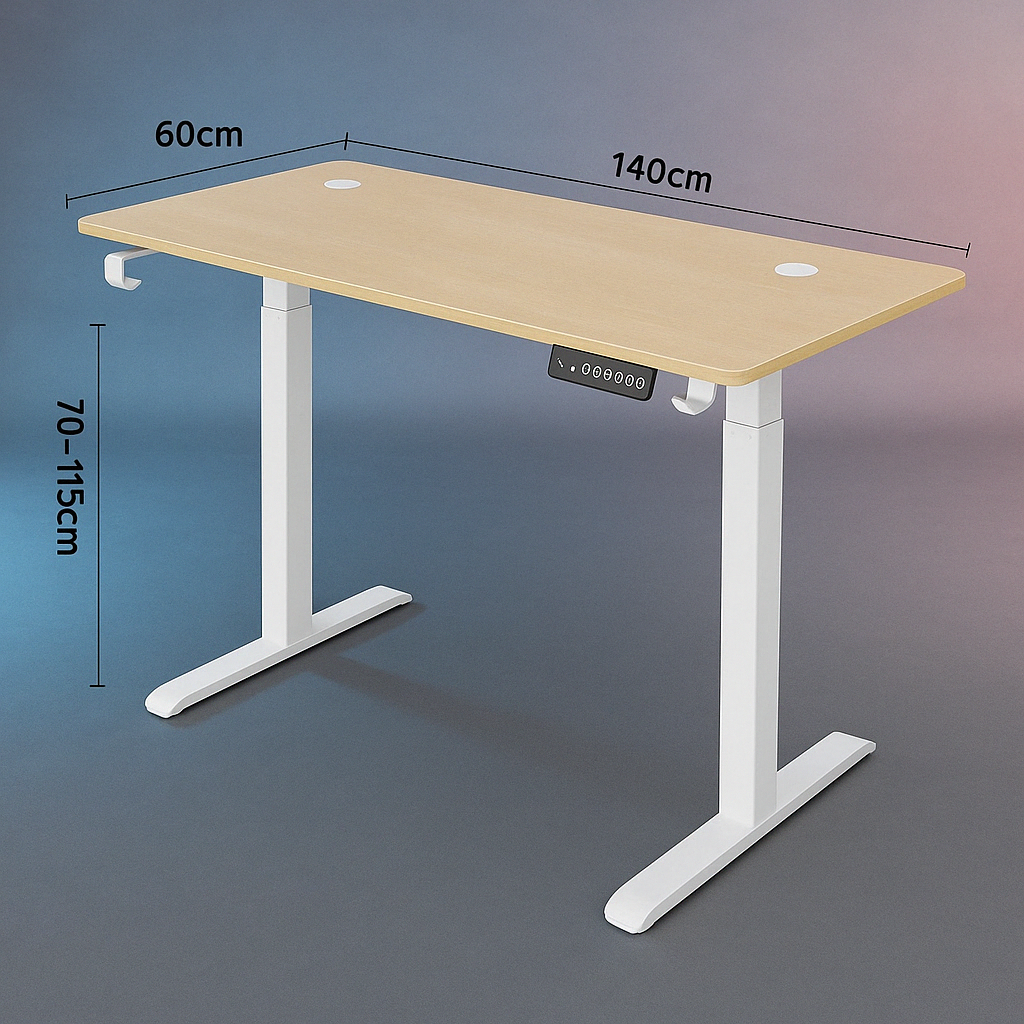 Electric Sit-Stand Computer Desk
