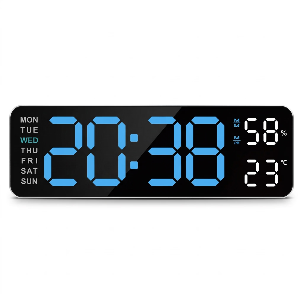 Digital LED alarm clock variant image