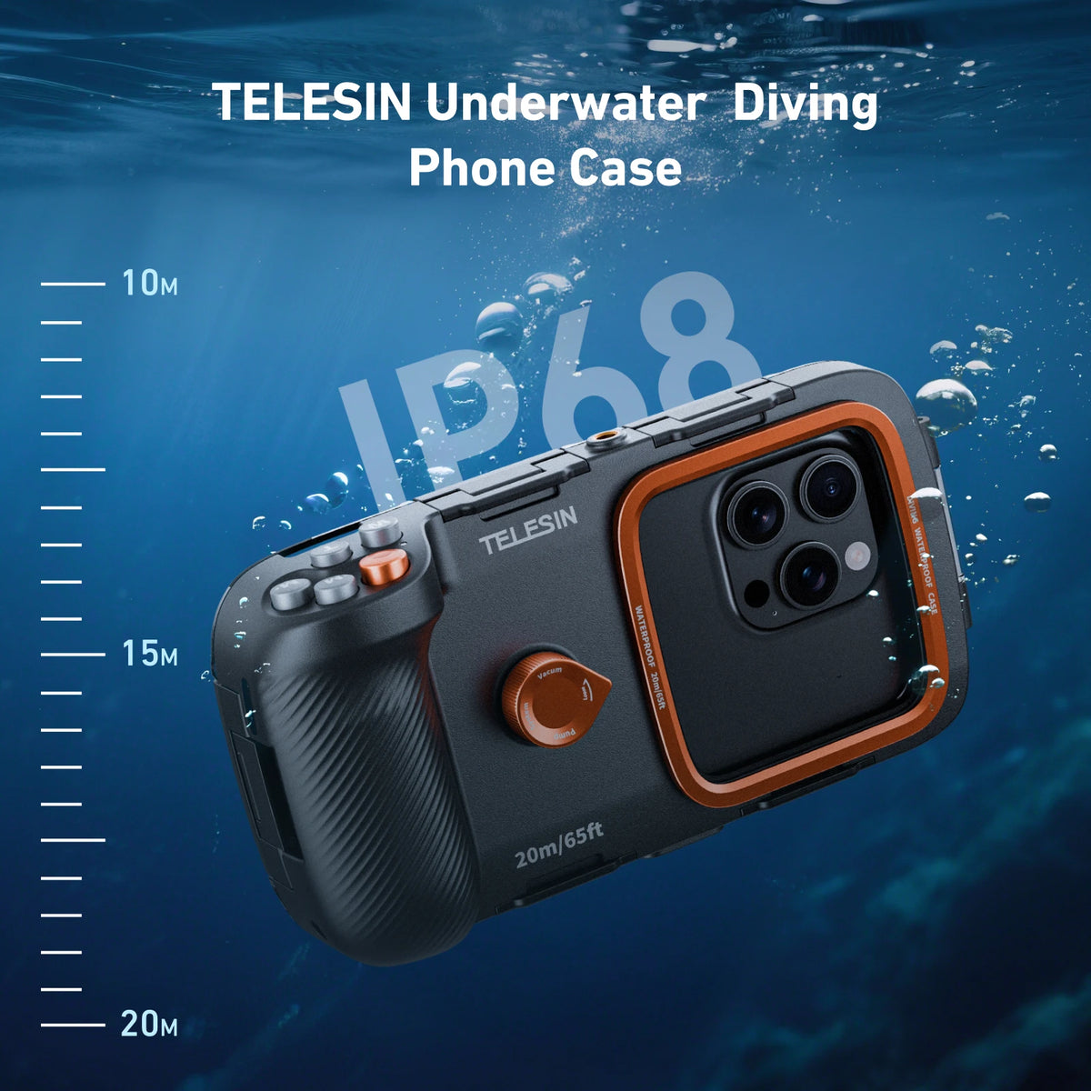 TELESIN phone grip handle product photo 3